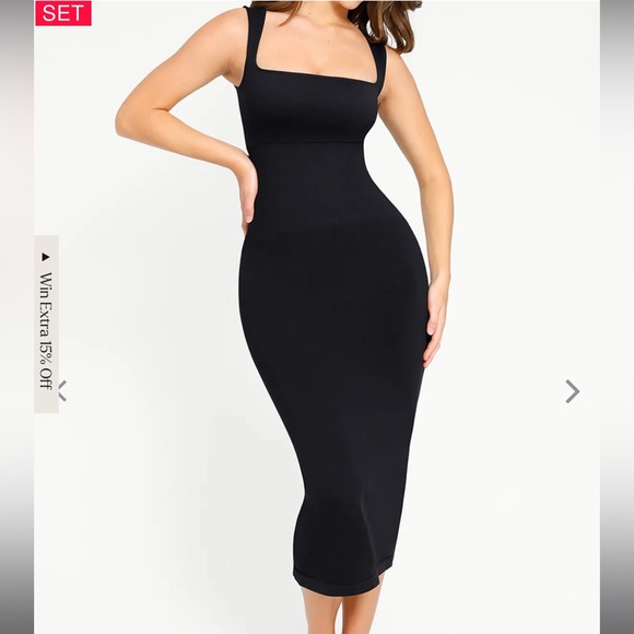 Shapewear Seamless Sleeveless Slimming Dress - Picture 4 of 9